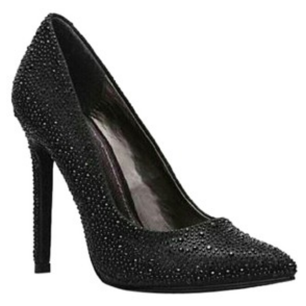 Diba | Black Rhinestone Pump